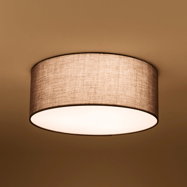 Harper Living 3 Light Flush Drum Ceiling Light