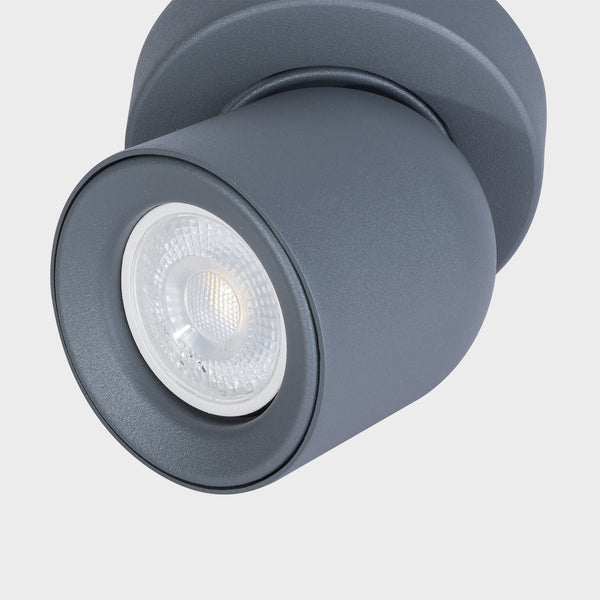 1 Light GU10 Spotlight Grey