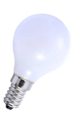 E14 5 Watts Dimmable LED Vintage E14 Small Light Bulb, Golf Ball Shape, Warm White Opal Finish Packs of 3, 5 and 10