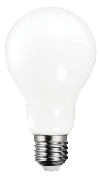 E27 16 Watts Non-Dimmable LED Traditional GLS Light Bulb, Opal Finish Warm White Packs of 3, 5 and 10